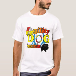 Camiseta Presentes de Agilidade da Pomerânia