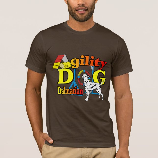 Camiseta Presentes de Agilidade Dalmáticos (Frente)