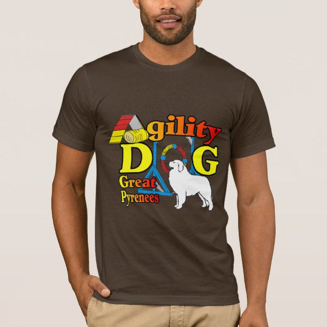 Camiseta Presentes de Agilidade dos Pirenéus excelentes (Frente)