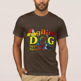 Camiseta Presentes de agilidade Inglês do Cocker Spaniel