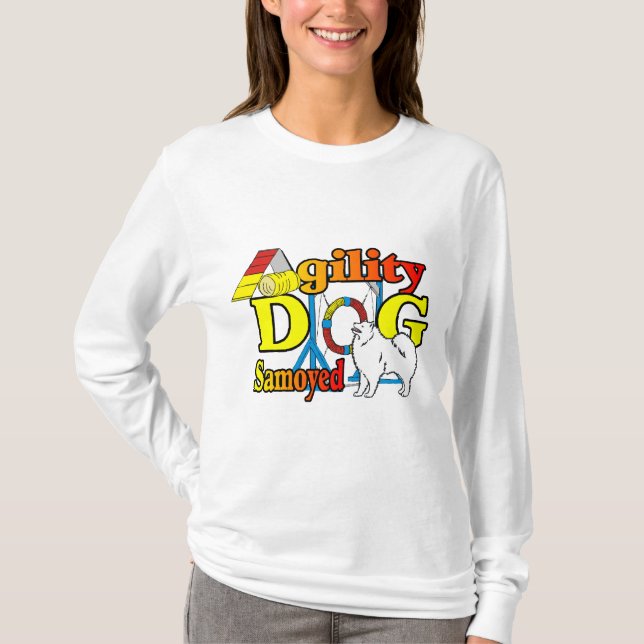 Camiseta Presentes de agilidade samoiados (Frente)