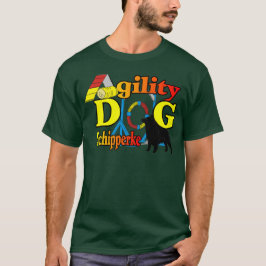 Camiseta Presentes de Agilidade Schipperke