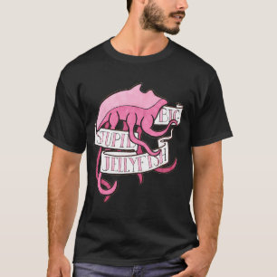 Camiseta Presentes de Água-viva Grande e Estúpida para Home
