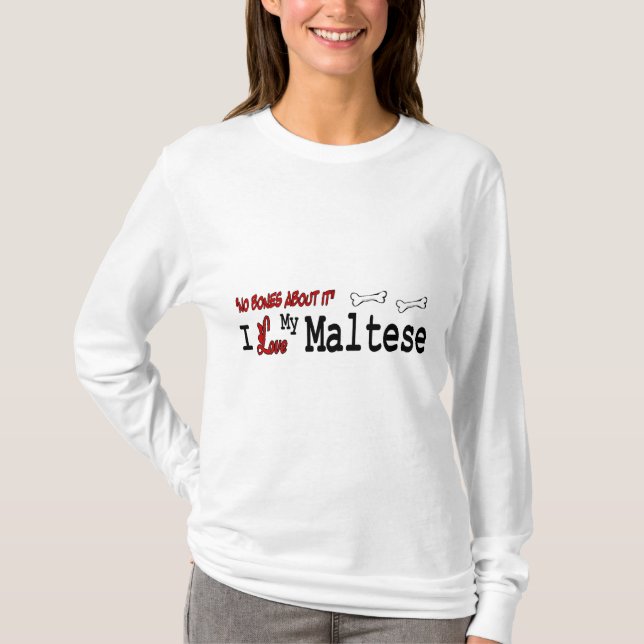 Camiseta Presentes de amantes malteses (Frente)