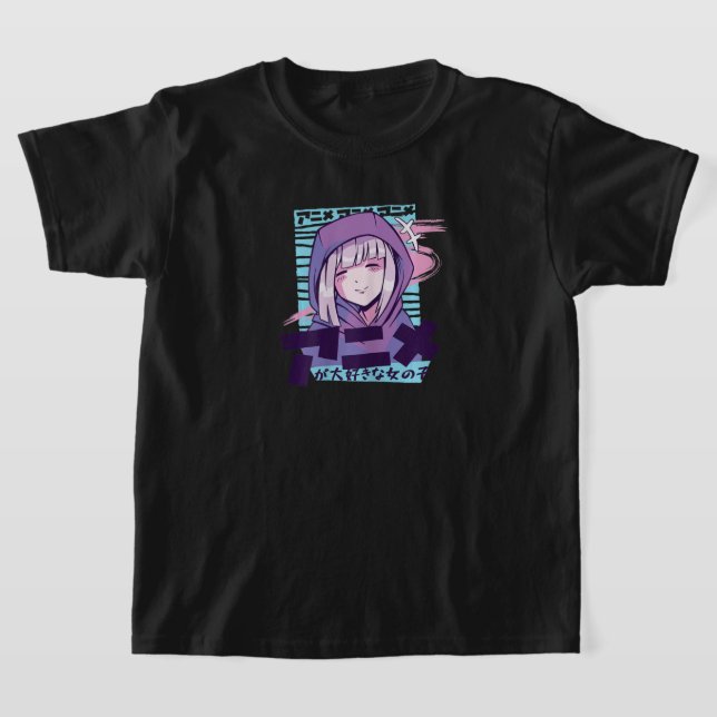 Camiseta Presentes de anime para adolescentes apenas uma ga (Postura )