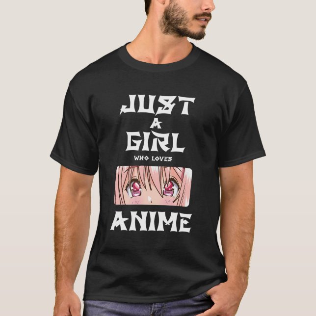 Camiseta Presentes De Anime Para Meninas Adolescentes Anami (Frente)