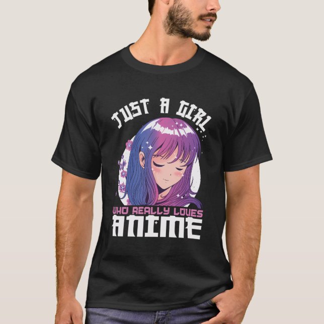 Camiseta Presentes De Anime Para Meninas Adolescentes Apena (Frente)