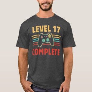 Camiseta Presentes de aniversário de 17 anos para meninas e