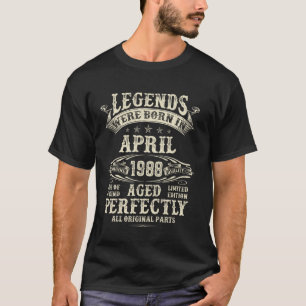 Camiseta Presentes de Aniversário de 37 Anos Para Homens 37