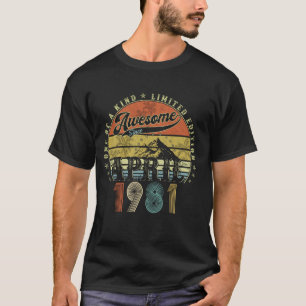 Camiseta Presentes de Aniversário de 44 Anos para Homens Ab
