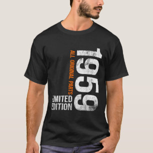 Camiseta Presentes de Aniversário de 67 anos Vintage 1959 H