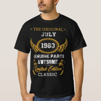 Camiseta Presentes de aniversário de camiseta, 1983