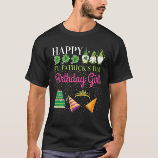 Camiseta Presentes De Aniversário De Dia de São Patrício Pa