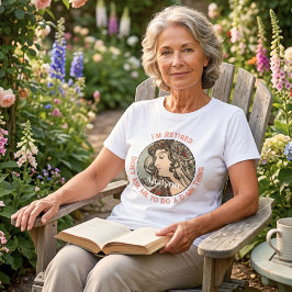 Camiseta Presentes de Aposentadoria Engraçados e Elegantes 