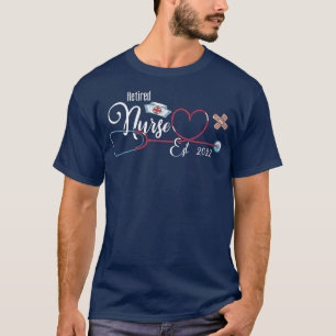 Camiseta Presentes de aposentadoria para enfermeira 2022 en