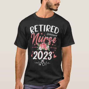 Camiseta Presentes de Aposentadoria para Enfermeira 2023 En