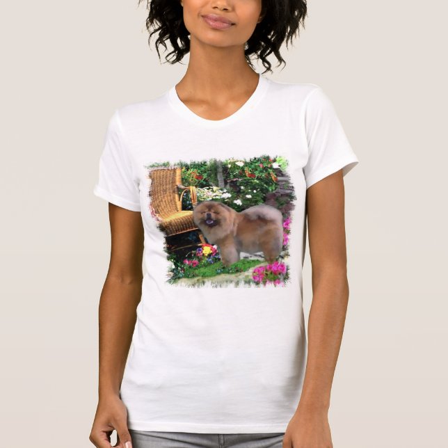 Camiseta Presentes de Arte Chow (Frente)