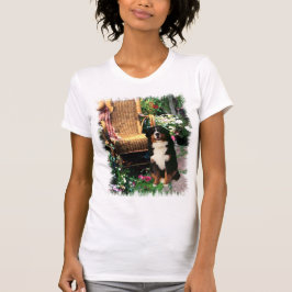Camiseta Presentes de Arte de Cachorro de Montanha Bernese
