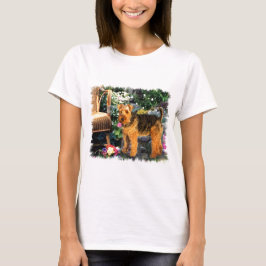 Camiseta Presentes de Arte do Terrier Galês