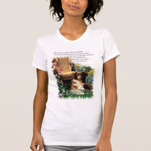 Camiseta Presentes de Arte em Pastor Australianos