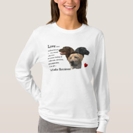 Camiseta Presentes de Arte Labrador Retriever