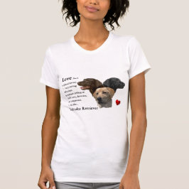 Camiseta Presentes de Arte Labrador Retriever