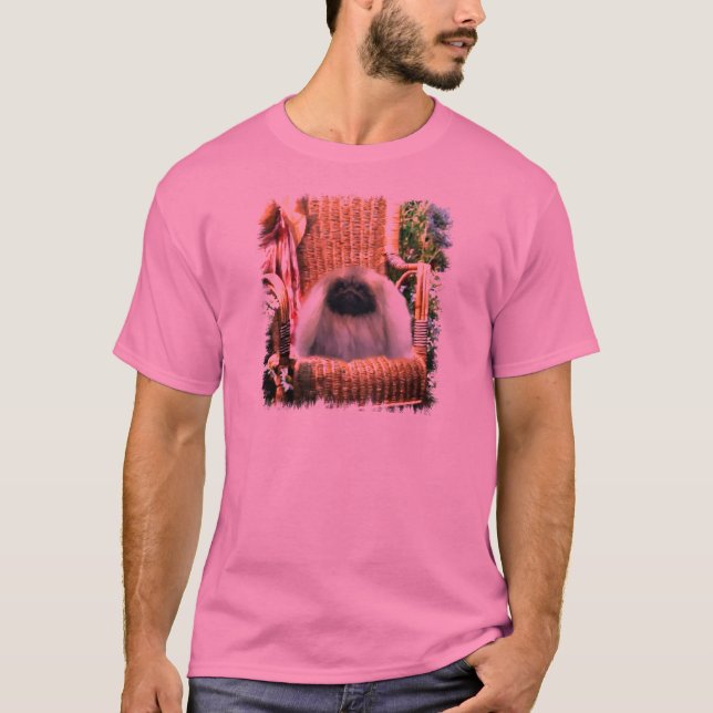Camiseta Presentes de Arte Pekingeses (Frente)