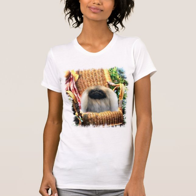 Camiseta Presentes de Arte Pekingeses (Frente)