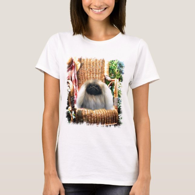Camiseta Presentes de Arte Pekingeses (Frente)