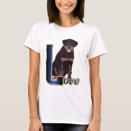 Camiseta Presentes de Arte Rottweiler
