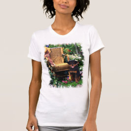 Camiseta Presentes de Arte Rottweiler