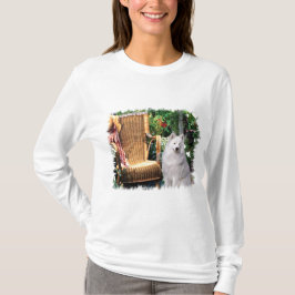 Camiseta Presentes de Arte Samoyed