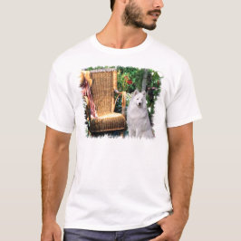 Camiseta Presentes de Arte Samoyed