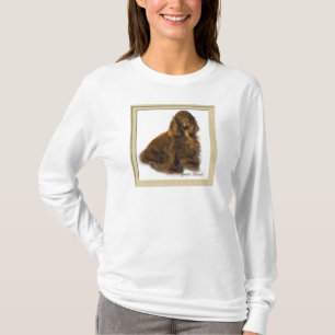 Camiseta Presentes de Arte Spaniel de Campo