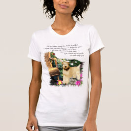 Camiseta Presentes de Arte Terrier, de Rodas Revestidas Mac