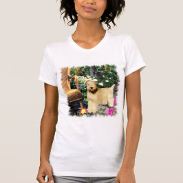 Camiseta Presentes de Arte Terrier, de Rodas Revestidas Mac