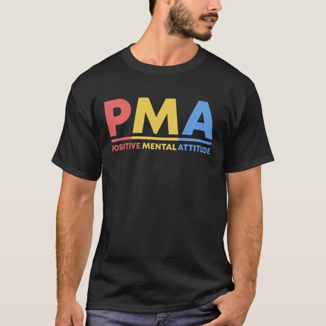 Camiseta Presentes De Atitude Mental Retro-Positivo Engraça (Frente)