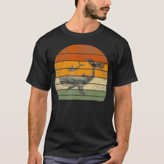 Camiseta Presentes De Baleia Para Mulheres Impressão De Bal