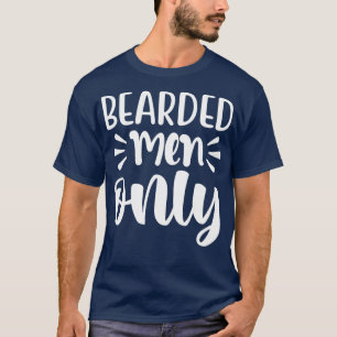 Camiseta Presentes De Barba Engraçada Para Homens Com Mão A