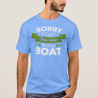 Camiseta Presentes de barcos para um ventilador de Barco