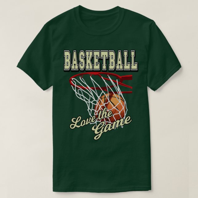 Camiseta Presentes de basquete (Frente do Design)