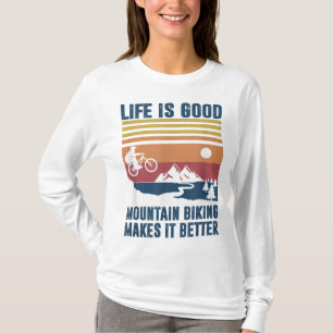 Camiseta Presentes De Bike De Montanha Para Homens Mulheres