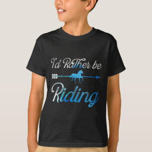 Camiseta Presentes De Cavalo Para Meninas. Anel7