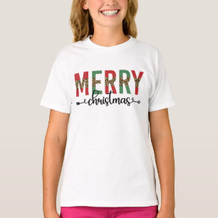 Camiseta Presentes de Celebração da Família Feliz de Nat