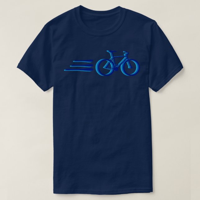 Camiseta Presentes de ciclismo de bicicleta de bicicleta de (Frente do Design)