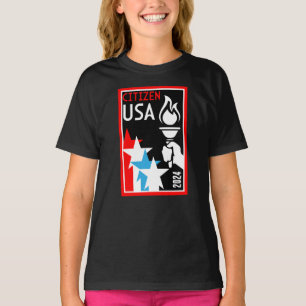 Camiseta Presentes de cidadania americana