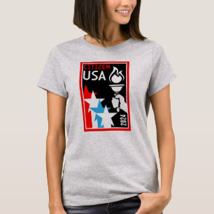 Camiseta Presentes de cidadania americana