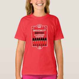 Camiseta Presentes de Cidadania Britânica