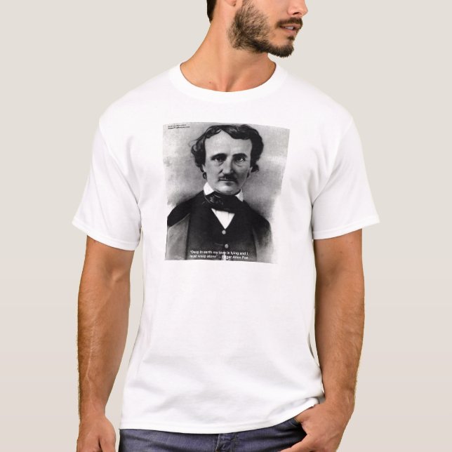 Camiseta Presentes de Citação de Amor "Chore Sozinho" de Ed (Frente)