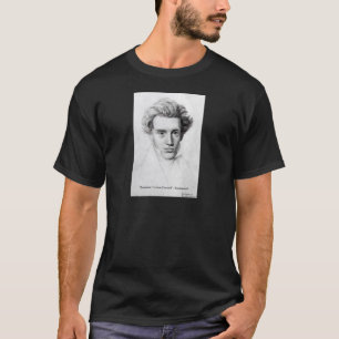 Camiseta Presentes de Citação de Amor de Kierkegaard "Ame a
